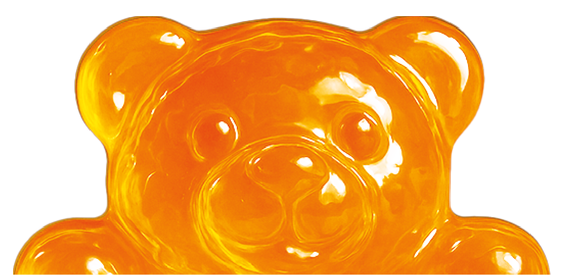 Yellow Teddy Bear Gummy